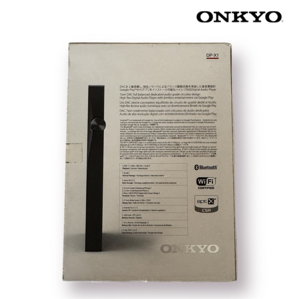Onkyo DP-X1 High-resolution Portable Digital Music Player “For Parts-As is” - Picture 3 of 15